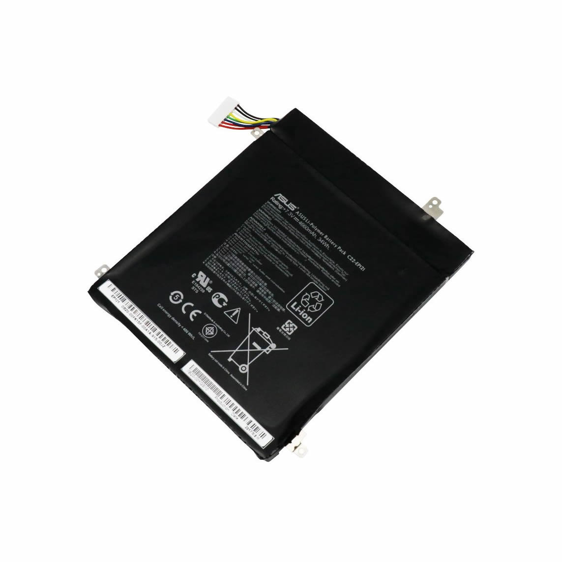 Batterie originale Asus C22-EP121 C22EP121 7.3V 4660mAh 34Wh pour ordinateur portable Asus Eee Pad Slate EP121 B121 B121-1A001 séries