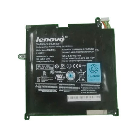 Lenovo L10M2122 batterie originale 7.4V 3600mAh, 27Wh pour ordinateur portable Lenovo ThinkPad Edge E220S, ThinkPad Edge E420S séries